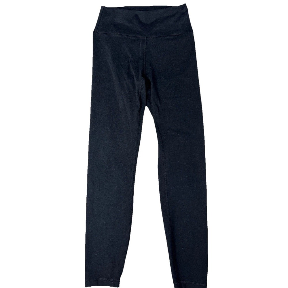 Balance Collection Women's Black Cropped Leggings Size Medium Athletic Yoga(